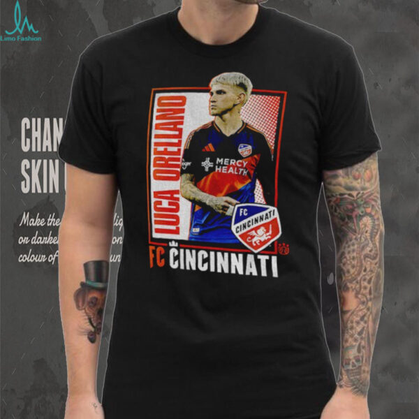 Luca Orellano FC Cincinnati Major League Soccer logo shirt
