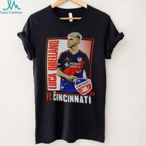 Luca Orellano FC Cincinnati Major League Soccer logo shirt
