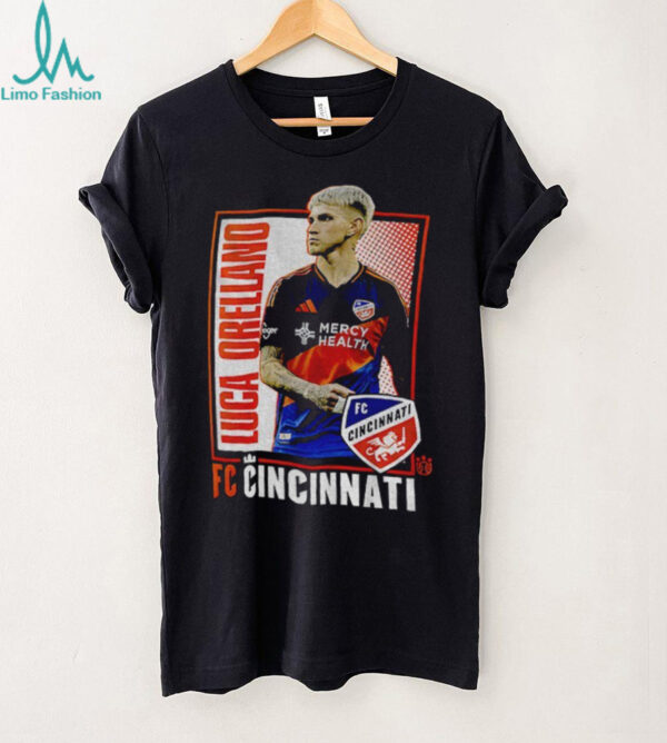 Luca Orellano FC Cincinnati Major League Soccer logo shirt