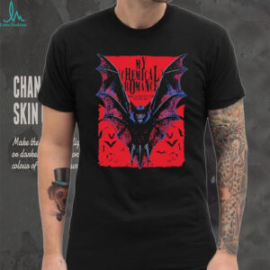 MCR Shaky Knees Festival 09 20 2025 bat shirt
