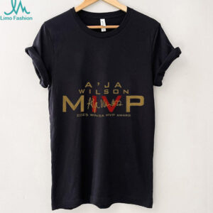 MIVP A’ja Wilson Las Vegas Aces Basketball WNBA 2025 Award shirt