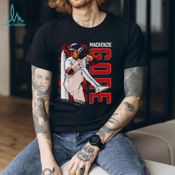 MacKenzie Gore Washington throwing snow shirt