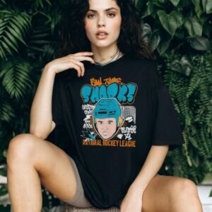 Macklin Celebrini San Jose Sharks Mitchell & Ness Caricature shirt
