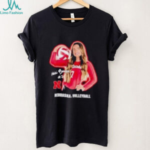 Maisie Boesiger portrait Nebraska volleyball shirt