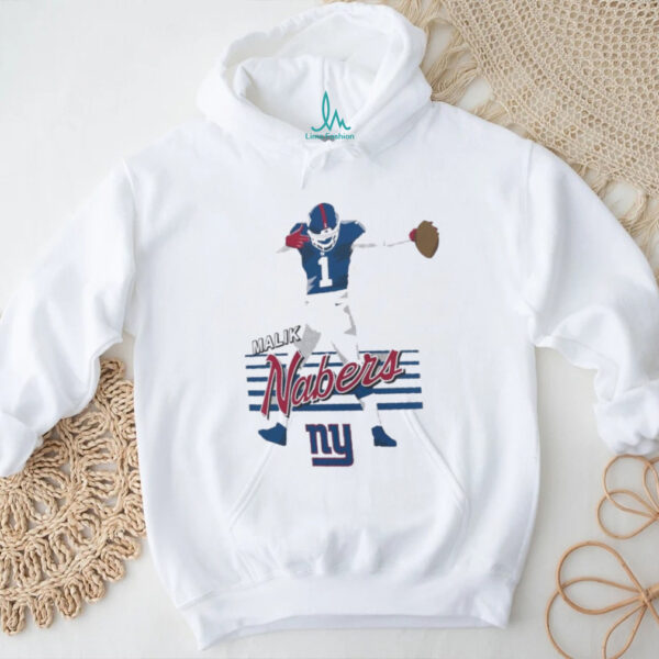 Malik Nabers New York Giants Player Graphic shirt