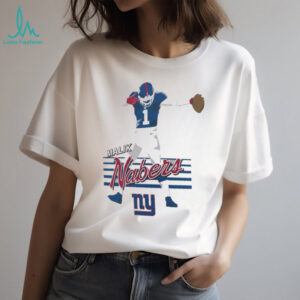 Malik Nabers New York Giants Player Graphic shirt