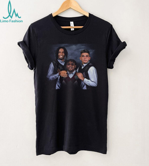 Mark Fletcher Jr. CJ Daniels and Rueben Bain Jr. Miami Hurricanes football Step Brothers vintage NFL 2025 shirt