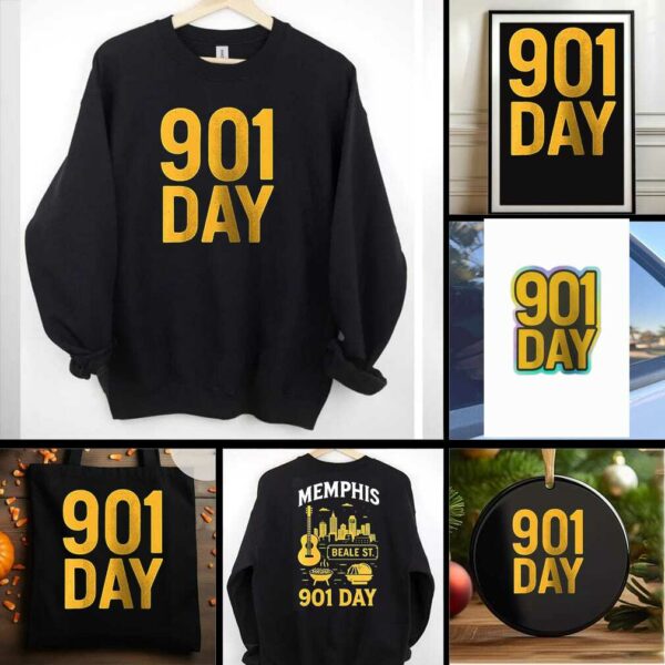 Memphis 901 day shirt