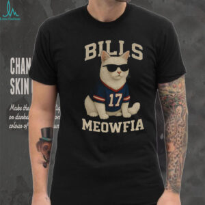 Meowfia Cat Josh Allen Buffalo Bills Football NFL 2025 funny meme shirt