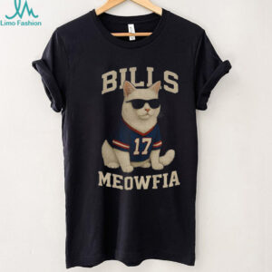 Meowfia Cat Josh Allen Buffalo Bills Football NFL 2025 funny meme shirt