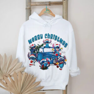 Merry Christmas 2025 Stitch Truck shirt
