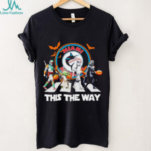 Miami Marlins Star Wars This The Way Halloween shirt