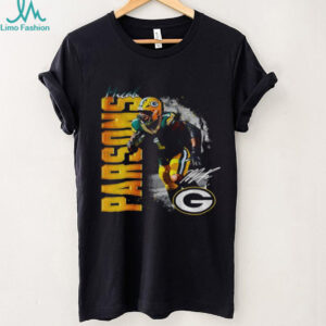 Micah Parsons 1 Green Bay Packers NFL Football 2025 signature shirt