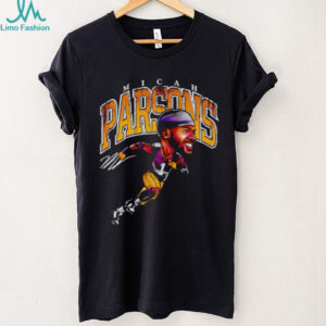 Micah Parsons Green Bay Cartoon Signature Shirt