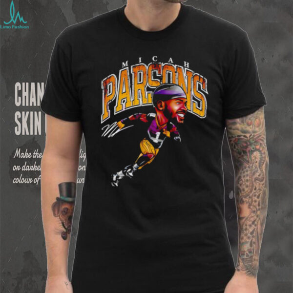 Micah Parsons Green Bay Cartoon Signature Shirt