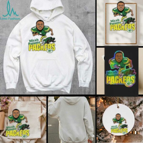 Micah Parsons Green Bay Packers Caricature Player Chibi Shirt