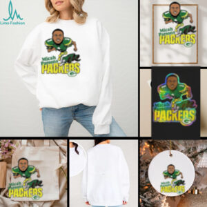 Micah Parsons Green Bay Packers Caricature Player Chibi Shirt