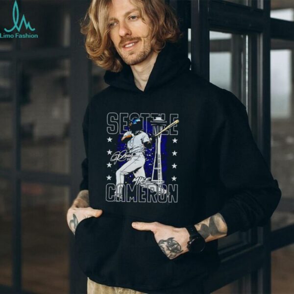 Mike Cameron Seattle swing signature shirt