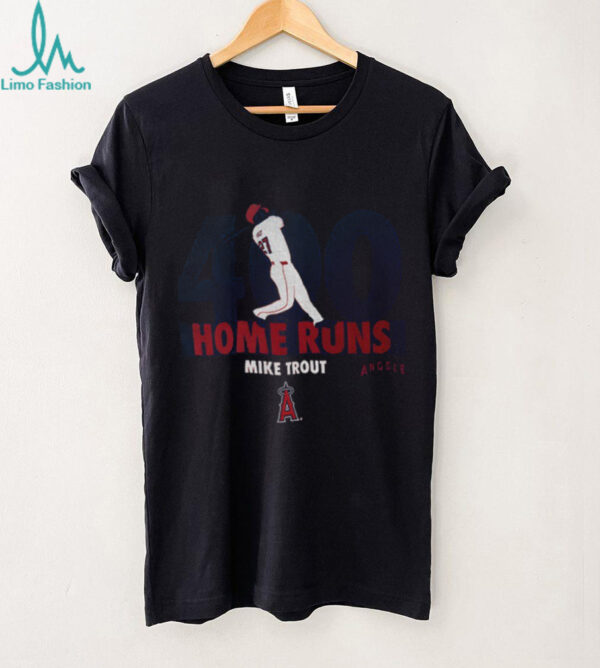 Mike Trout Los Angeles Angels 400 Career Home Runs shirt