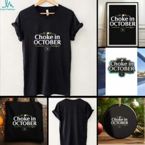 Milwaukee Brewers 2025 Choke in October MLB Postseason Locker Room T shirt