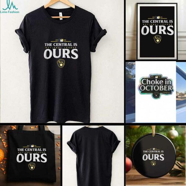 Milwaukee Brewers 2025 National League The Central Is Ours T shirt