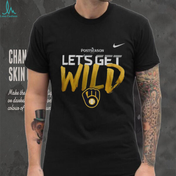 Milwaukee Brewers Let’s Get Wild Division Champions 2025 shirt