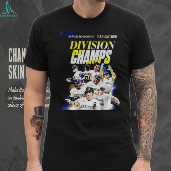 Milwaukee Brewers Postseason Division Champs MLB 2025 shirt
