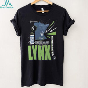 Minnesota Lynx ’11 ’13 ’15 ’17 ’25 WNBA Playoffs 2 sided shirt
