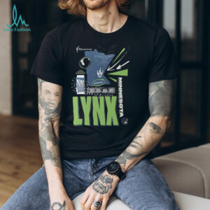Minnesota Lynx ’11 ’13 ’15 ’17 ’25 WNBA Playoffs 2 sided shirt