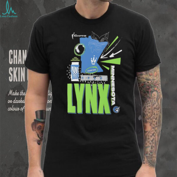 Minnesota Lynx 2025 WNBA Playoffs In The Zone shirt