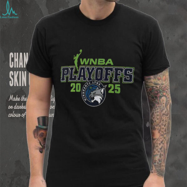 Minnesota Lynx Basketball WNBA Playoffs 2025 logo shirt