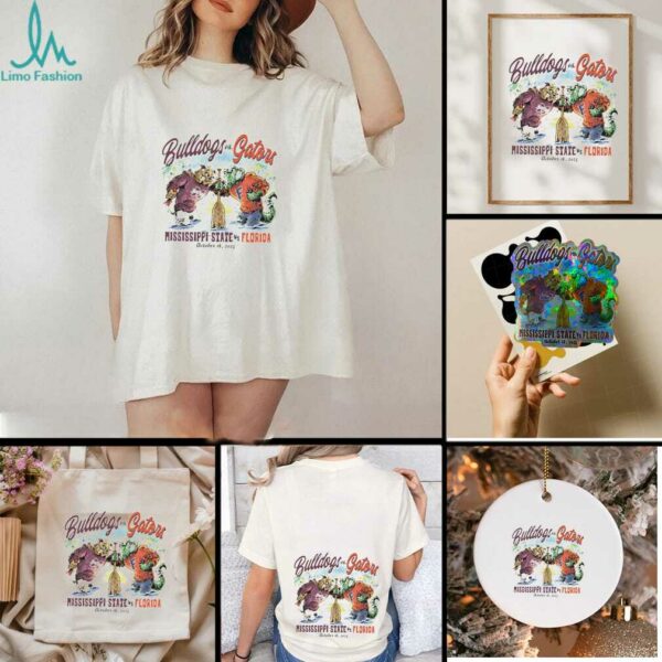 Mississippi State Bulldogs vs Florida Gators mascots 2025 SEC showdown shirt