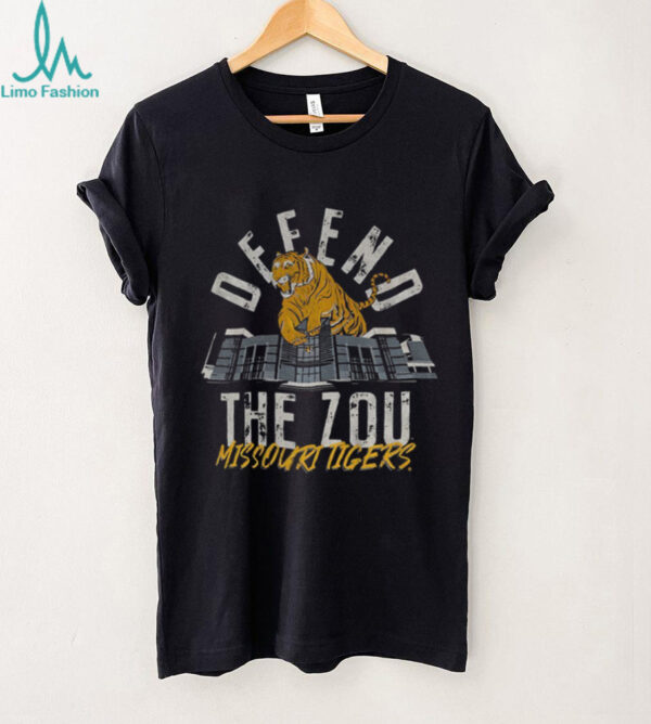 Missouri Tigers Football NFL Defend The Zou logo shirt