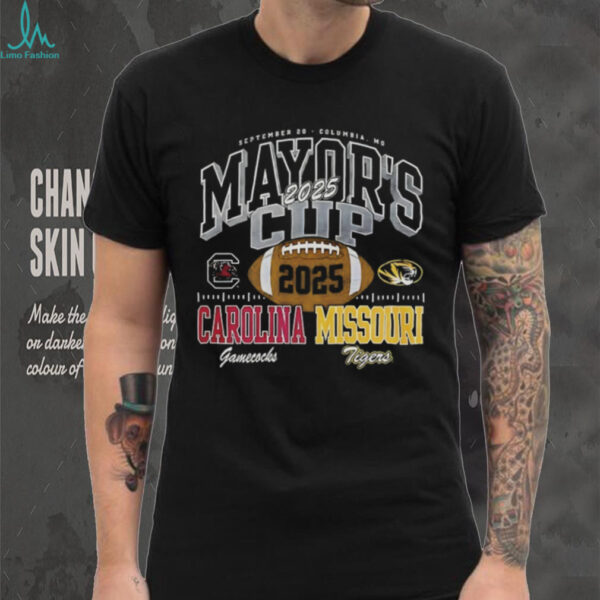 Missouri Tigers vs South Carolina Gamecocks 2025 Mayor’s Cup shirt