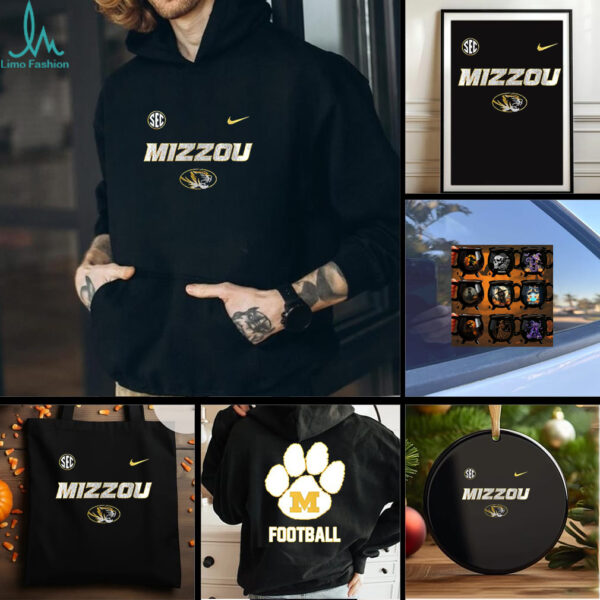 Mizzou Tigers football logo shirt