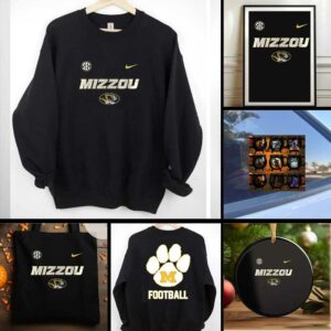 Mizzou Tigers football logo shirt
