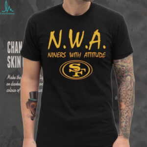 NWA Nines With Attitude San Francisco 49ers logo shirt