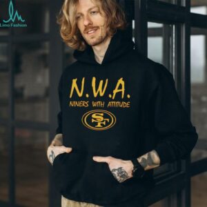 NWA Nines With Attitude San Francisco 49ers logo shirt