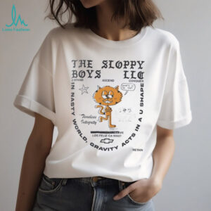 Nasty World the Sloppy Boys LLC expand ascend conquer orange cat shirt