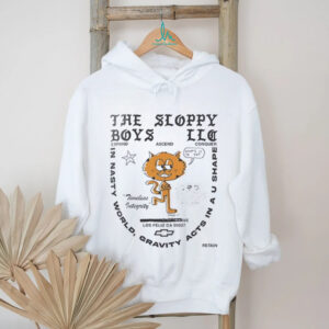 Nasty World the Sloppy Boys LLC expand ascend conquer orange cat shirt