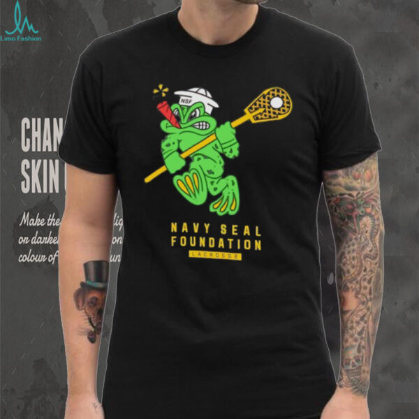 Navy Seal Foundation Lacrosse mascot shirt