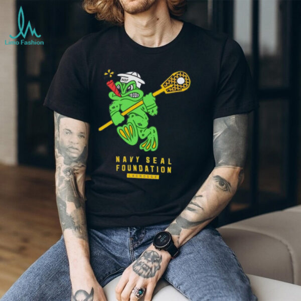 Navy Seal Foundation Lacrosse mascot shirt