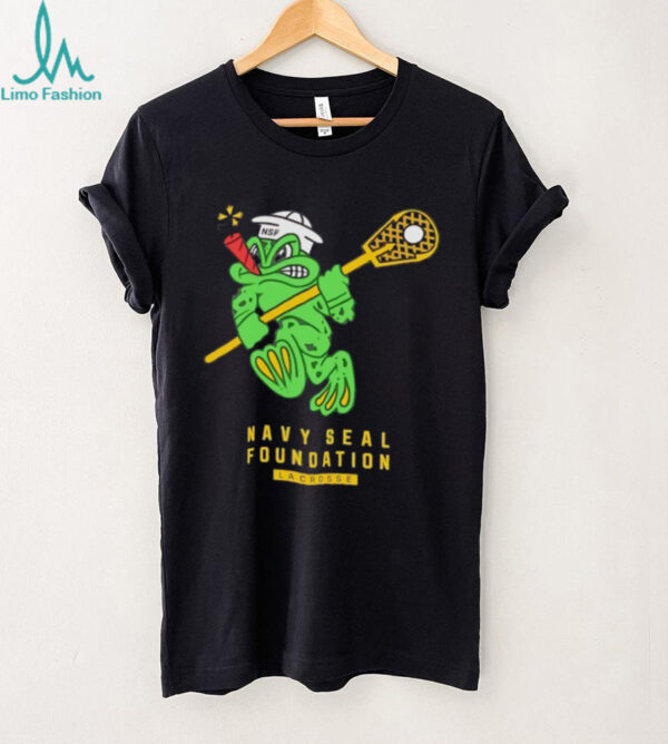 Navy Seal Foundation Lacrosse mascot shirt