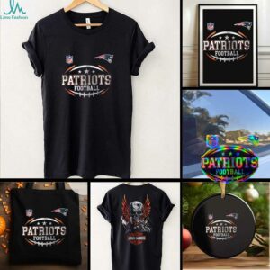 New England Patriots NFL Harley Davidson motorcycle graphic shirt