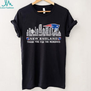 New England Patriots names team thank you for the memories shirt