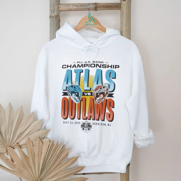 New York Atlas vs Denver Outlaws PLL US bank Championship 2025 shirt