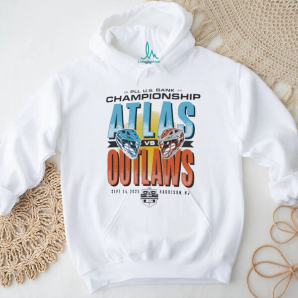 New York Atlas vs Denver Outlaws PLL US bank Championship 2025 shirt