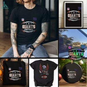 New York Giants NFL Harley Davidson motorcycle graphic shirt