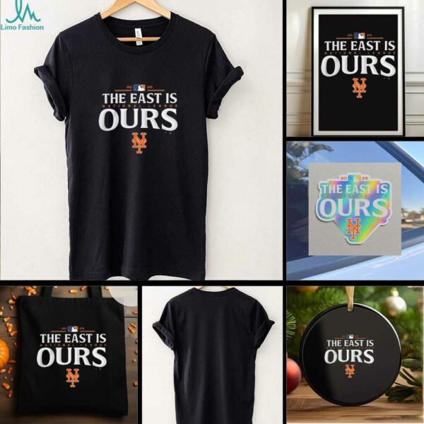 New York Mets 2025 National League The East Is Ours T shirt