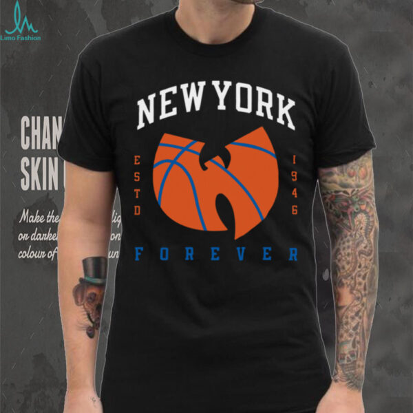 New York Wu Tang Clan Basketball Forever Tee
